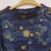 VIVIAN LIU薇薇安刘C2537312 夏女装盆领下摆侧开叉星空印花上衣 商品缩略图1