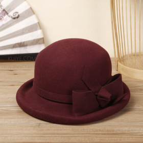 【福天华】寿服配件女帽卷沿帽百年工艺寿衣配饰