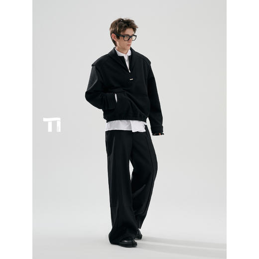 启世录TIWLLTANG“桓黎御宇”街头序章旧时光标束感锋芒抽绳卫衣 商品图2