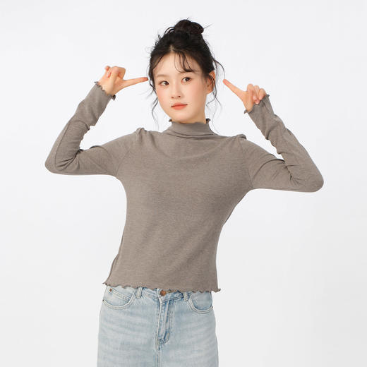 基本款木耳边蝴蝶结打底-纪念日百货门店同款167095443 商品图5