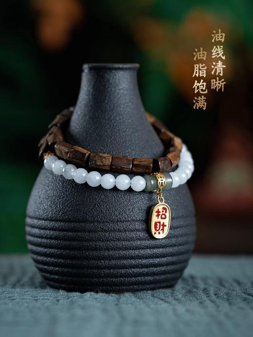 帝熙沉香系列 加里曼丹耳饰 | 越南芽庄耳坠 | 奇楠金镶玉耳坠 | 手串系列 商品图11