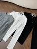 法国🐊女装25纯色圆领修身正肩T恤打底衫 商品缩略图12