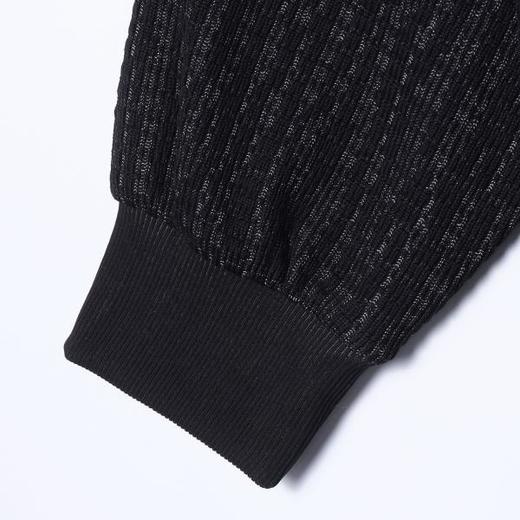 51999SDSA秋冬新款痞帅男装时尚胸前字母印花圆领卫衣下摆松紧百搭上衣 商品图4