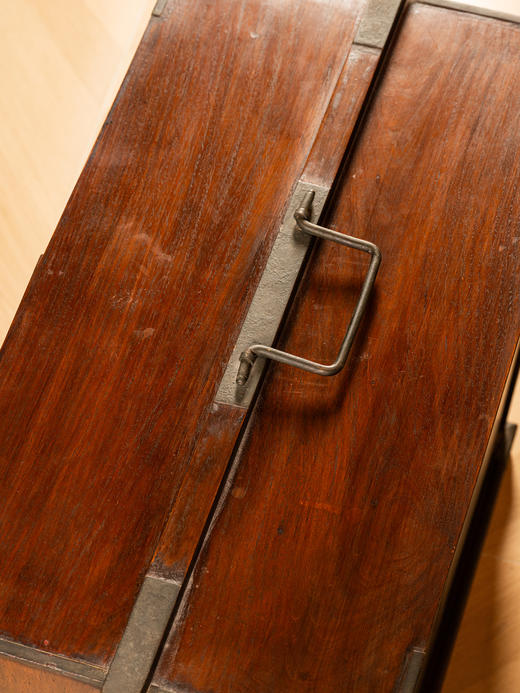 清	黄花梨提梁大书箱 商品图3