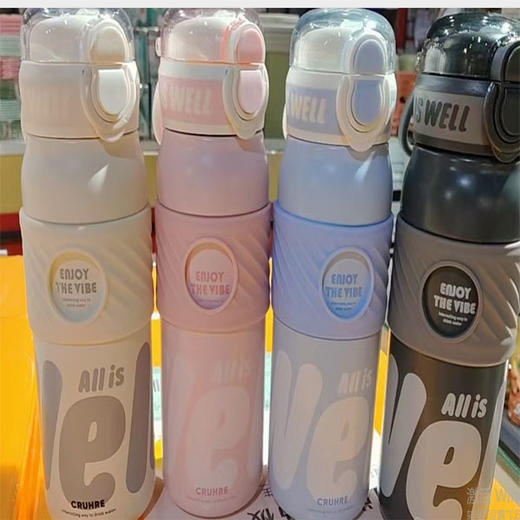 【49.9元/个】初和8505双饮保温杯560ml（1102291） 商品图0