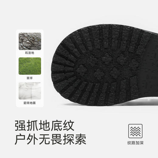 英氏幼儿稳步鞋小童马丁靴女童时尚秋冬高街靴子短靴潮流百搭男童 商品图3