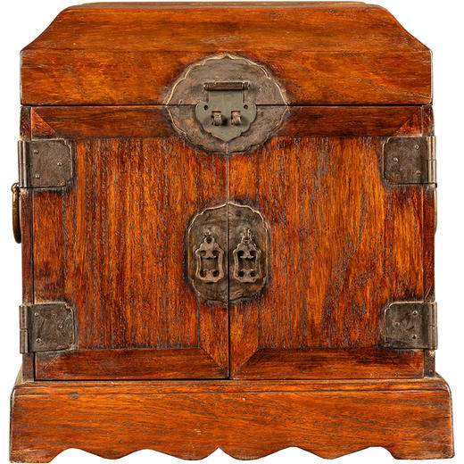 清	黄花梨满彻盝顶官皮箱 商品图5