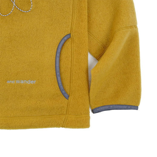 and wander wool fleece pullover 男女羊毛抓绒轻量保暖套头夹克 商品图2