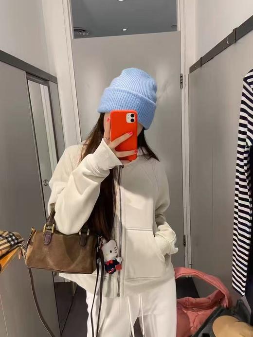 超级牛货双拉链石墨烯锁温连帽卫衣外套 商品图0