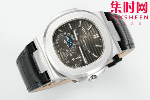 PPF潜心三年 真"芯"之作！百达翡丽PP鹦鹉螺系列5712GR 灰盘皮带款总裁 新升级V3版 男士腕表 商品图3