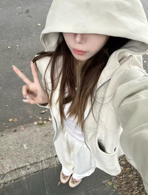 超级牛货双拉链石墨烯锁温连帽卫衣外套 商品图1