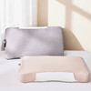 多喜爱 生物零压舒睡枕（雅灰/柔粉）【生物基零度绵】【0压舒睡】【M型曲线设计】【100D高密度】内外双枕套 精美手提箱 商品缩略图5