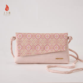 上久楷宋锦斜背包 斜背包 菱纹定胜 BWS24B0105