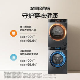 海尔（Haier）追光837洗烘套装 XQG100-BE837+GA100-S837