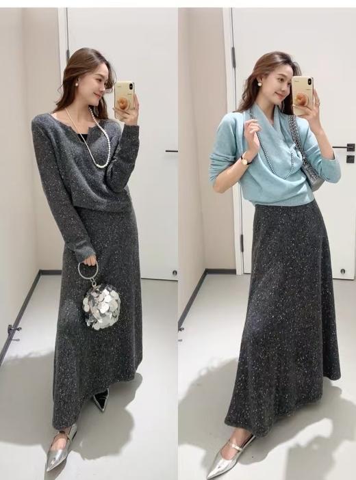 璀璨星河女神套装省心美丽“神助攻 ” 毛衣＋半裙 商品图10