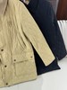 巴家25新品女士灯芯绒翻领格纹外套棉服 商品缩略图2