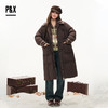 P&X设计师女装2025冬季宽松韩版长款羽绒服825424033 咖色 商品缩略图2