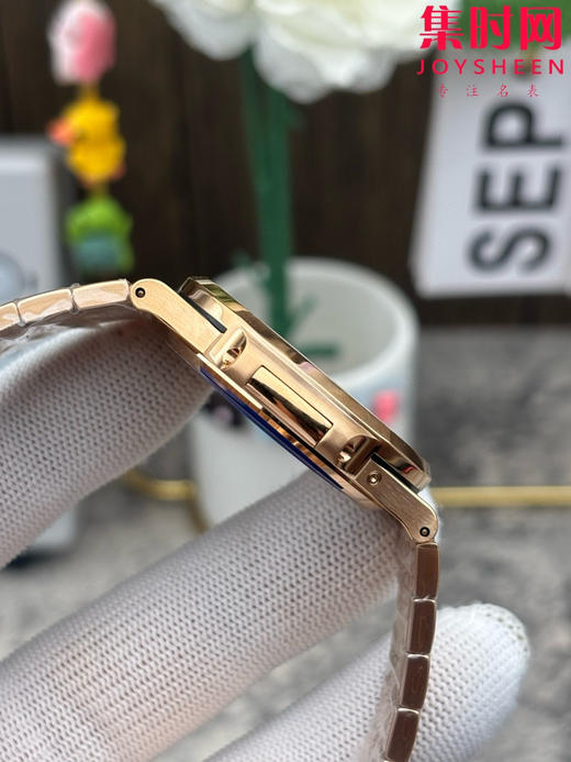 PPF潜心三年 真“芯”之作！百达翡丽PP鹦鹉螺系列5712GR 全玫金钢带 玫瑰金总裁 新升级V3版 男士腕表 商品图4