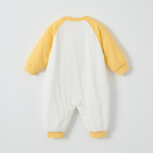 怡比好运来长袖斜襟哈衣HY25WIN045中国红/中黄59#-90# 商品图6