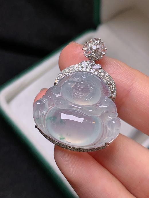 佛公翡翠吊坠 商品图5