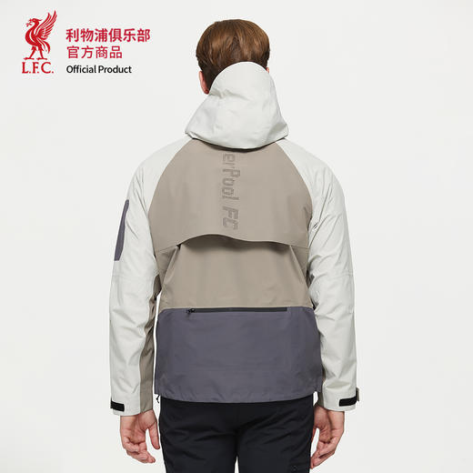 【官方正版】利物浦俱乐部 | 拼色冲锋衣户外运动功能性外套 商品图3