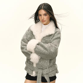 Ariseism 美式复古棉服女冬季新款上衣