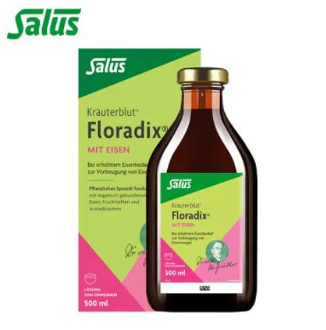 D-德国Salus Floradix 莎露丝 绿版铁元 500ml 商品图0