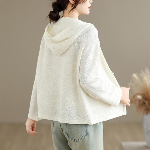 GYH 9425大码短款薄外套宽松休闲国风上衣 商品图2