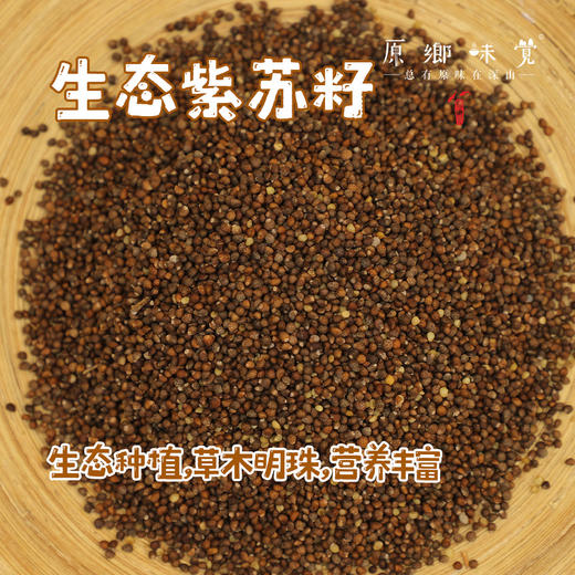 生态紫苏籽（基地直发-申通包邮）|紫苏籽500g/袋，来自甘肃庆阳，生产者：吴龙龙 【合作生产，公平贸易】 商品图0