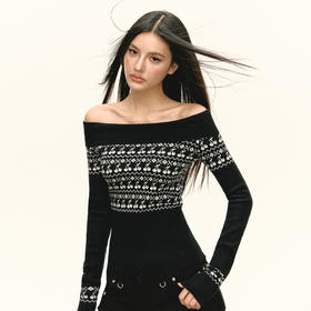 Ariseism 美式复古毛衣女秋季新款上衣