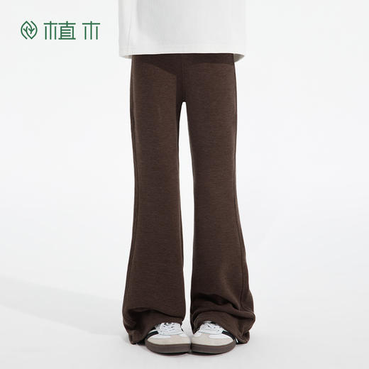 【可露丽穿搭·慕斯糯糯裤】植木童装2025秋冬新款女童瑜伽裤喇叭裤 商品图1
