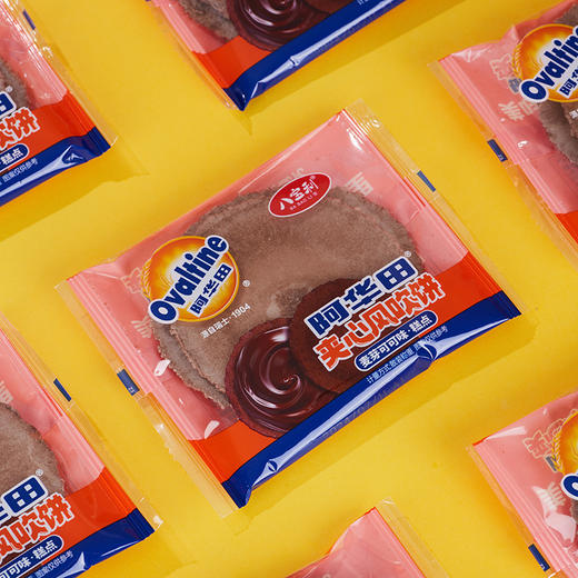 【10.18好物神价】八宝利风吹饼60G阿华田夹心/草莓味/芝士味共4包240克混合（限2025年11月13） 商品图2