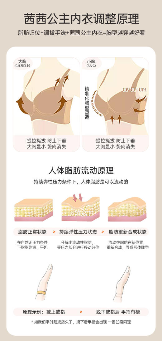 热感海豚绒女背心（固定罩杯） 商品图5