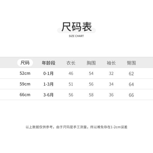 怡比森林之旅长袖系带哈衣HY25WIN032花黄色调55#-66# 商品图2