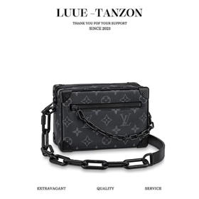 驴家 mini soft trunk 黑花链条包（CB）