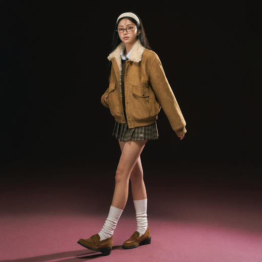 Ariseism 美式复古短外套女秋季新款上衣 商品图1