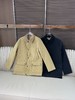 巴家25新品女士灯芯绒翻领格纹外套棉服 商品缩略图0