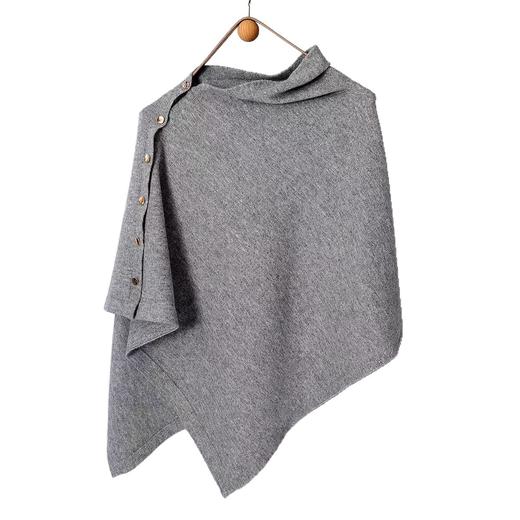 【秋冬新款披肩】时尚百搭斜扣 宽松高级感斗篷外搭 装饰围巾披风 商品图4