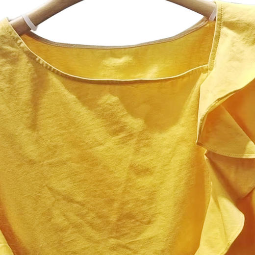 VIVIAN LIU薇薇安刘R2447316 夏季女装新款圆领短袖宽松针织T恤 商品图2