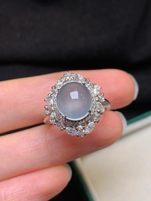 蛋面翡翠戒指 商品图3