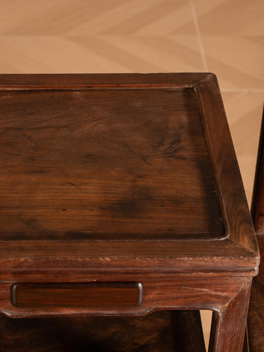 清	红木三攒靠背椅成堂（八椅四几） 商品图4