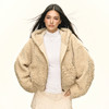 Ariseism 美式复古泰迪毛毛连帽外套女秋季新款 商品缩略图2