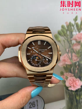 PPF潜心三年 真"芯"之作！百达翡丽PP鹦鹉螺系列5712GR 全玫金钢带 玫瑰金总裁 新升级V3版 男士腕表