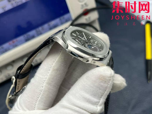 PPF潜心三年 真"芯"之作！百达翡丽PP鹦鹉螺系列5712GR 灰盘皮带款总裁 新升级V3版 男士腕表 商品图4