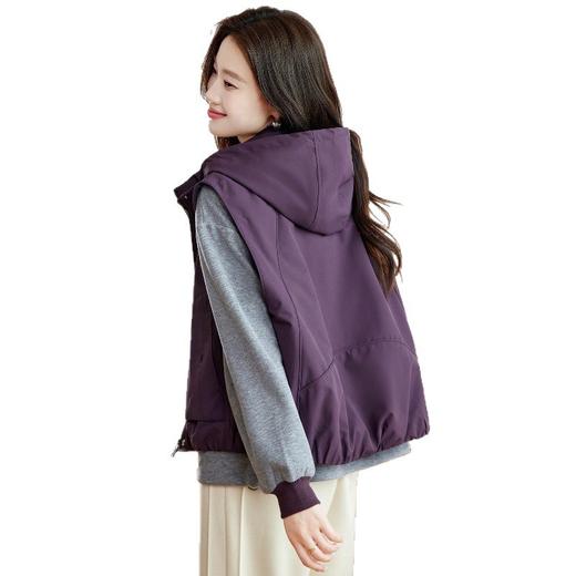 加棉加厚马甲派克棉服，可拆卸三合一卫衣内胆棉衣外套HR-MUZI8665 商品图4