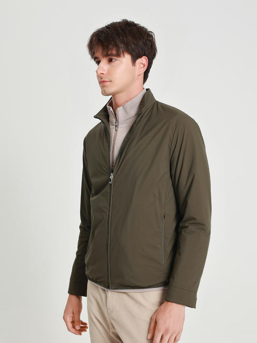 callisto橄榄绿轻量保暖棉服 商品图3