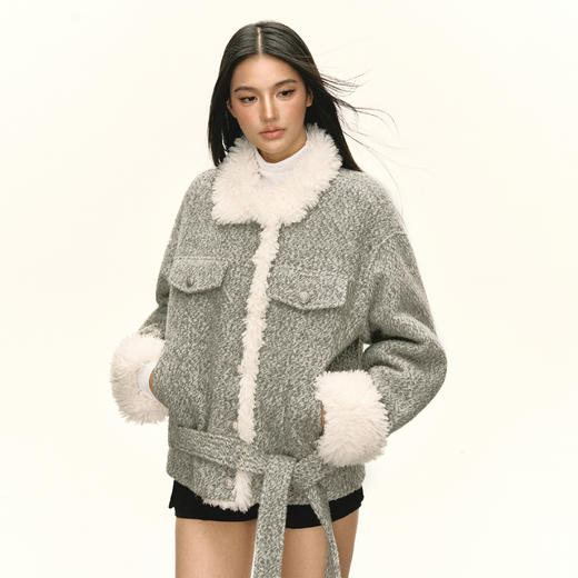 Ariseism 美式复古棉服女冬季新款上衣 商品图1