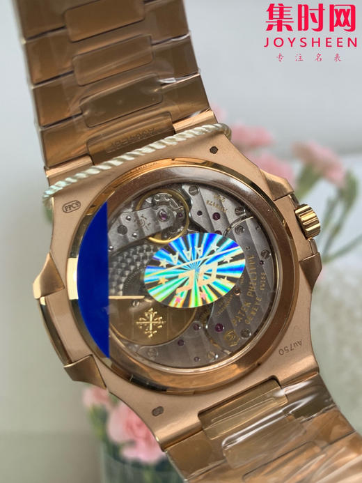 PPF潜心三年 真"芯"之作！百达翡丽PP鹦鹉螺系列5712GR 全玫金钢带 玫瑰金总裁 新升级V3版 男士腕表 商品图5