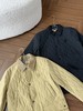 巴家25新品女士灯芯绒翻领格纹外套棉服 商品缩略图5