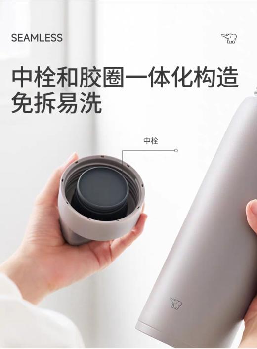 【6F】象印大容量不锈钢外出便携保温杯DA80/100 商品图6